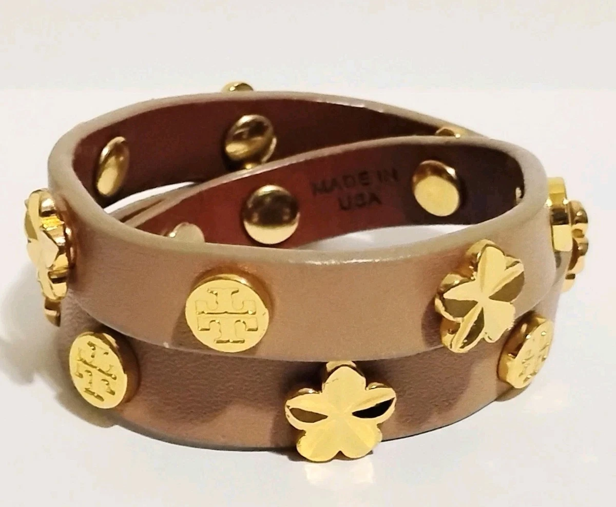 Tory Burch Leather Gold Fashion Bracelets for sale | eBay display picture 3