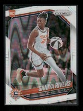 Saniya Rivers - 2025 Prizm WNBA - White Seismic - Rookie
