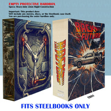 Back to the Future Trilogy HardBox For Steelbook No Steelbook, No Movies