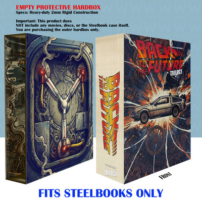 Back to the Future Trilogy HardBox For Steelbook (No Steelbook, No Movies)