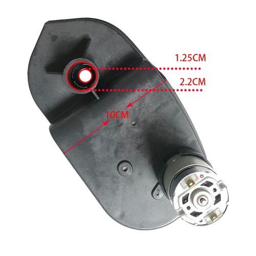 24V Hochleistungsgetriebe für Power Wheels, High Torque 24 Volt Motor 30000U/min mit... - Bild 6 von 8