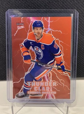 2025 Fleer Ultra Connor McDavid Thunder Clap CDD Red # d 01/25  