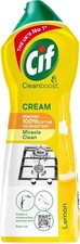 Cif Lemon Cream Cleaner multipurpose surface 750ml with 100% natural cleaning 4.16 per litre