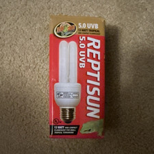 Zoo Med ReptiSun 5.0 UVB 13 Watt Tropical Mini Compact Fluorescent Bulb