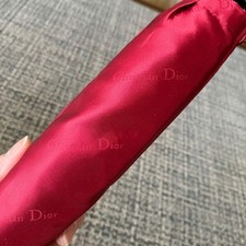 Christian Dior Folding Umbrella Red from Japan