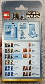 NIB LEGO Star Wars #3-Chewbacca2 Biker Scouts 3342 New,Rare, Retired, Unopened