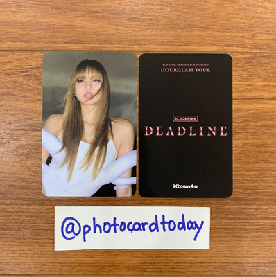 BLACKPINK DEADLINE 3RD MINI ALBUM KTOWN4U POB HOURGLASS TOUR EVENT