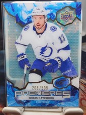 Boris Katchouk - 2021-22 Upper Deck Ice Blue SN 299/599 Rookie Card. rookie card picture