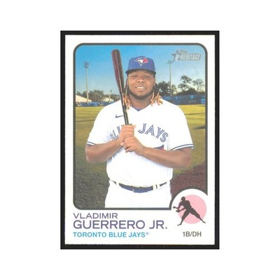 2022 Topps Heritage Vladimir Guerrero Jr. Blue Jays #269