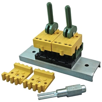 Flexco 4 Zoll Alligator Befestigung Installationswerkzeug mit Klammerschrauber RSC187-4 - Bild 1 von 2