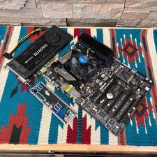 ASROCK Z68 EXTREME3 GEN3 Retro Motherboard Combo i7-2600 16GB RAM Quadro K4000