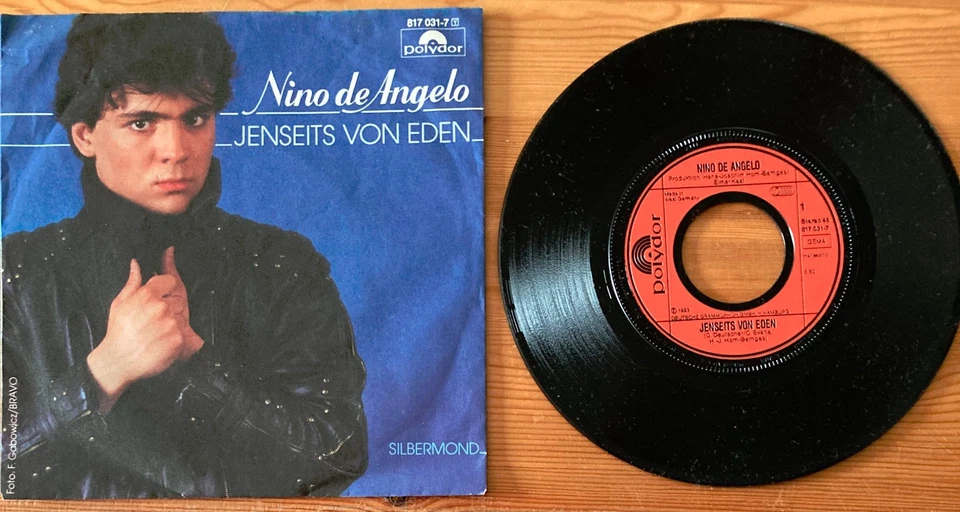 4X 7" Vinyl Single Bernhard Brink Nino De Angelo Oliver Frank Dieter Krebs - Image 4 of 4