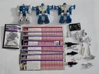 X-152 VINTAGE 1980'S HASBRO G1 TRANSFORMERS FIGURES TECH SPECS & ACCESSORIES LOT