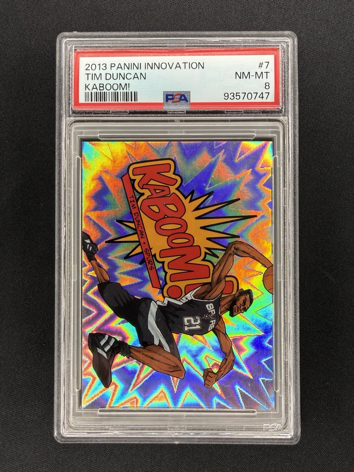 2013-14 Panini Innovation - Kaboom Tim Duncan #7