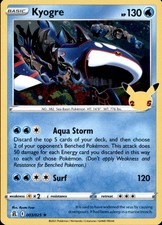 kyogre pokemon card value - (53/160) Colorless Super Tidal Wave (50+) You may show your hand to your opponent Pokemon Dark Explorers Kyogre EX