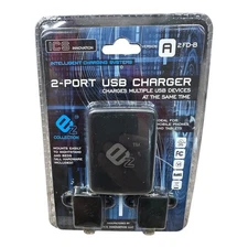 ICS Innovation 2-Port USB Charger Mountable Nightstand Bedside Charging Station