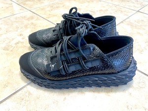 Giuseppe Zanotti Urchin Sneakers US 11 EU 44 Mens Black Silver Studded $995 Giuseppe Zanotti Urchin | eBay main image 2