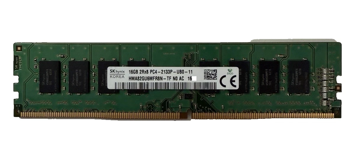PC4-17000 (DDR4-2133) Bus Speed 16 GB Total Capacity DDR4 SDRAM