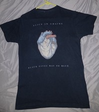 Vintage Medium ALICE IN CHAINS Heart Tour T-S...