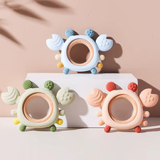 Silicone Baby Teether Baby Toys 0 to 6 Months BPA Free chewing Teething Toys
