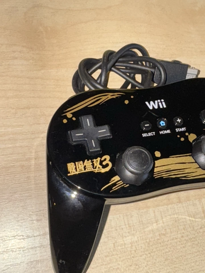 Samurai Warriors 3 Edition Nintendo Wii Classic Controller Pro RVL-005 Japan - Image 2 of 4