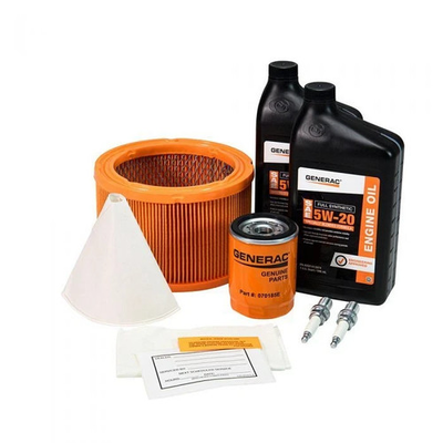 #ad Generac A0002075524 Maintenance Kit with Proprietary 5W 20 Synthetic Oil for 20k $64.60