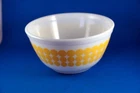 Vintage Pyrex Yellow Polka Dot Bowl 402