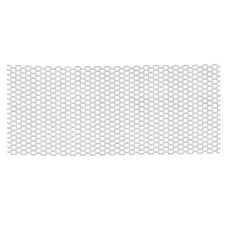 11.8"x5.9" Perforated Metal Sheets 19Ga 0.24" Hex Hole 304 Stainless Steel Mesh
