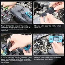 Automotive Circuit Fault Probe Tester,Portable High-Precision 20a 48v Car Tester