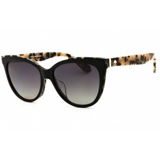 Kate Spade Women's Sunglasses Black Havana Acetate Frame DAESHA/F/S 0WR7 WJ