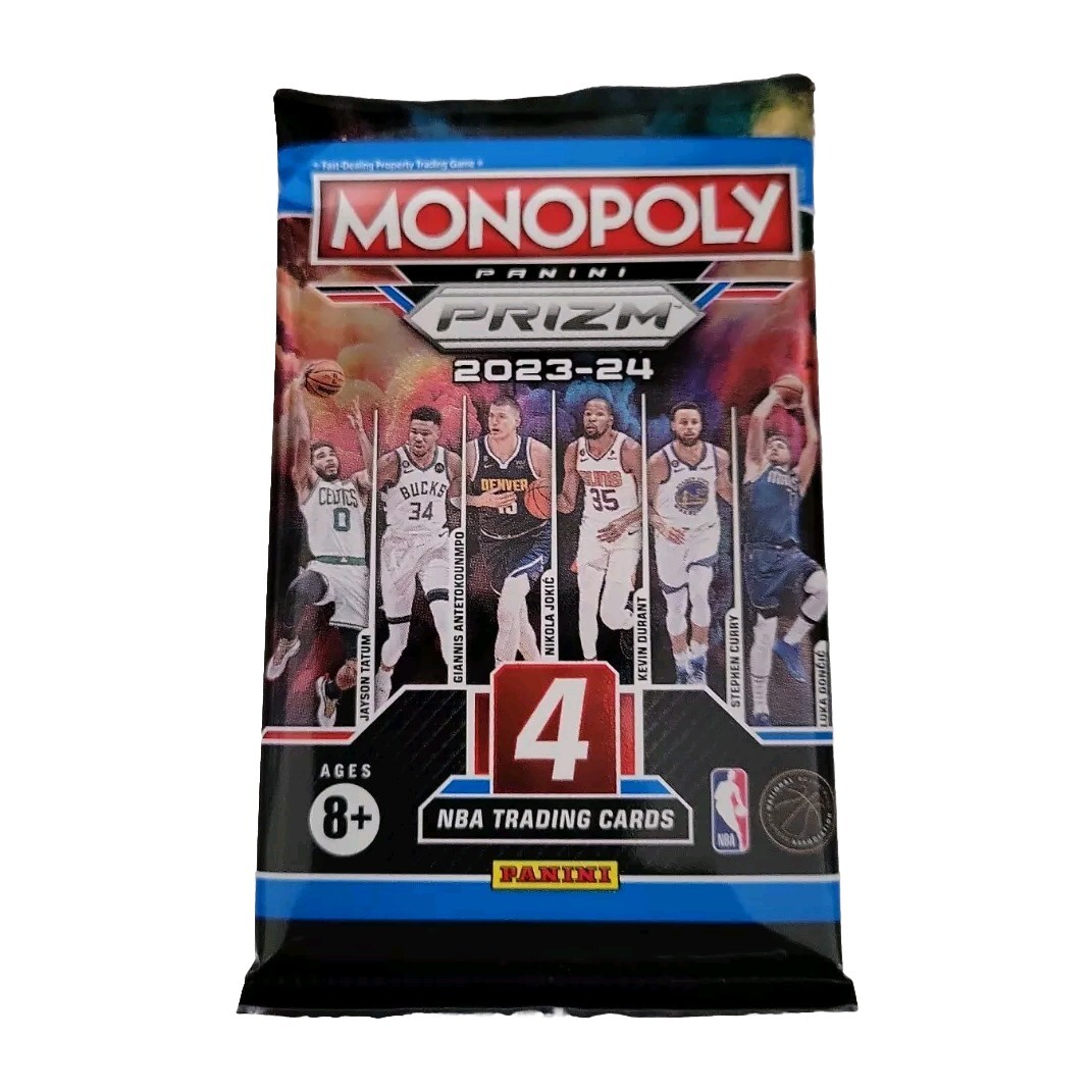 2023-24 monopoly prizm nba booster box 2nd Edition Board Game Hasbro Gaming stays up 2023-24 Panini Prizm Monopoly Basketball