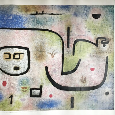 PAUL KLEE INSULA DULCAMARA 1938 ポスター 額入り Insula Dulcamara, 1938 by Paul Klee