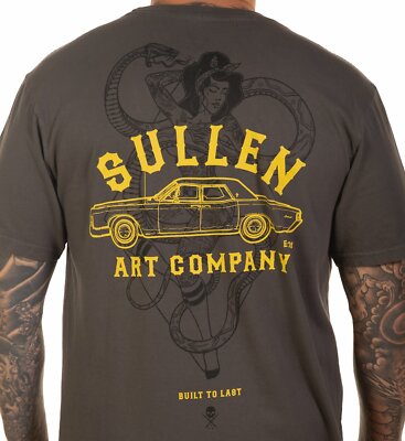 Sullen Lincoln Car Snake Dancer Lady Gypsy Tattoo Punk Art Sexy T Shirt SCM3595