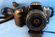 Minolta Maxxum 400SI W/ AF 35-70 Zoom Lens Data back Film TESTED