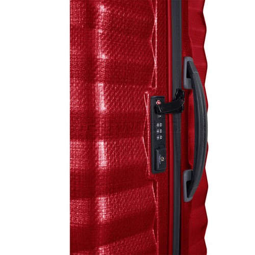 Samsonite Lite-Shock Sport Hardside Suitcase Set of 3 Chilli Red 49855, 49857, 4 - Picture 6 of 9
