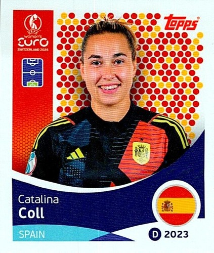 TOPPS UEFA WOMEN´S EURO SWITZERLAND 2025 STICKERS PARTE 1 (1 - 236) - Imagen 96 de 237