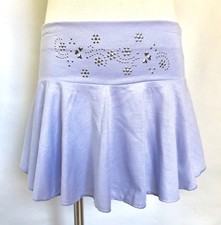 SO DANCA Girls Drop Waist Pull-On Skirt, Lilac, Size 8-10, RUNS SMALL, NWD