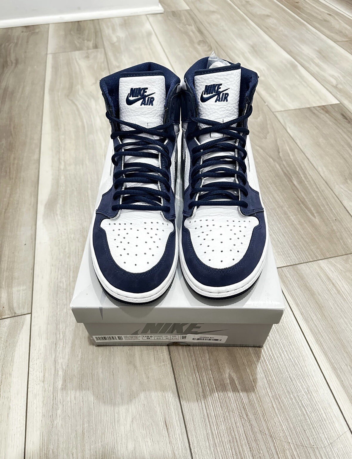 Nike Air Jordan 1 co.jp Midnight Navy size 9.5 | eBay