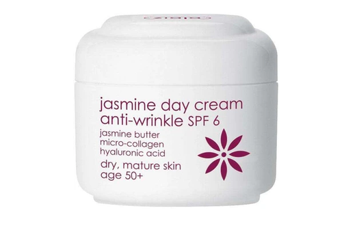 ZIAJA JASMINE ANTY-WRINKLE DAY FACE CREAM 50+ hyaluronic acid calcium - Picture 1 of 2