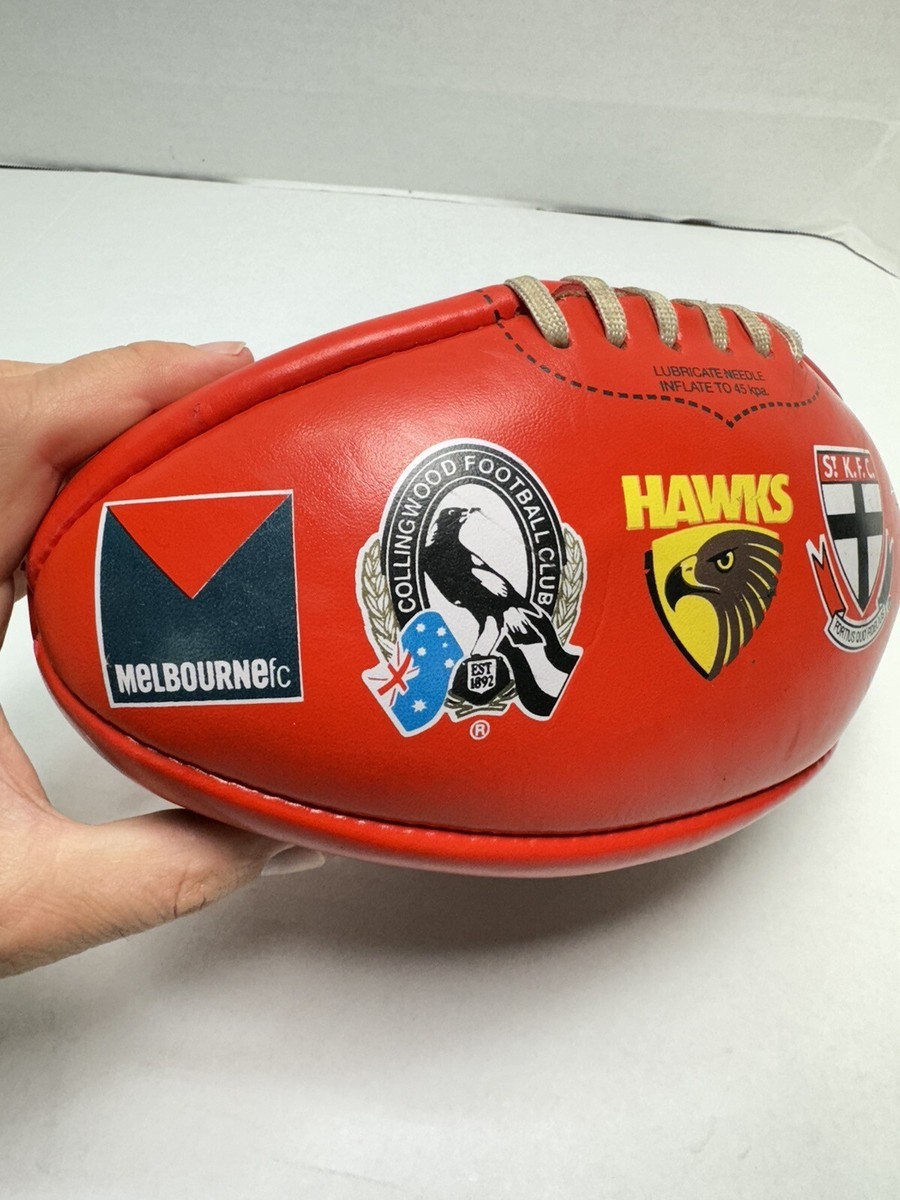 SHERRIN　kangaroo brand ラグビーボール AFL Sherrin Kangaroo Brand Synthetic AFL Football In Red All