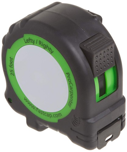 25 Foot Left Right Handed Measuring Tape Lefty Righty Easy Read