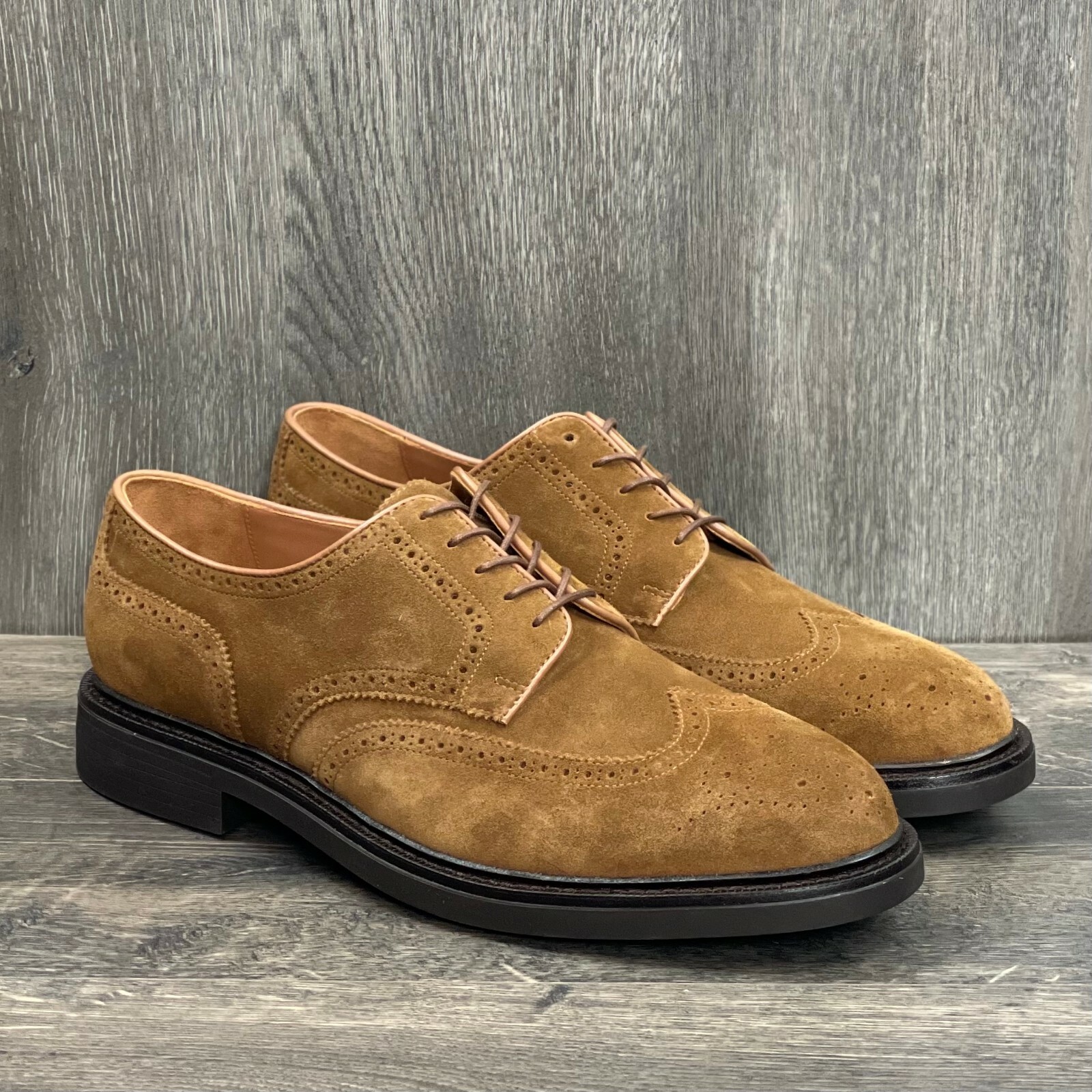 POLO RALPH LAUREN ASHER WING TIP Suede 