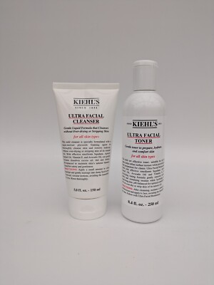 Set KIEHL'S Ultra Gesichtsreiniger 150ml & Toner 250ml