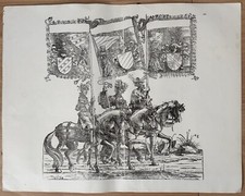 TRIUMPHS OF EMPEROR MAXIMILLIAN BY HANS BURGMAIR PUBLISHED FOR HOLBIEN SOCIETY