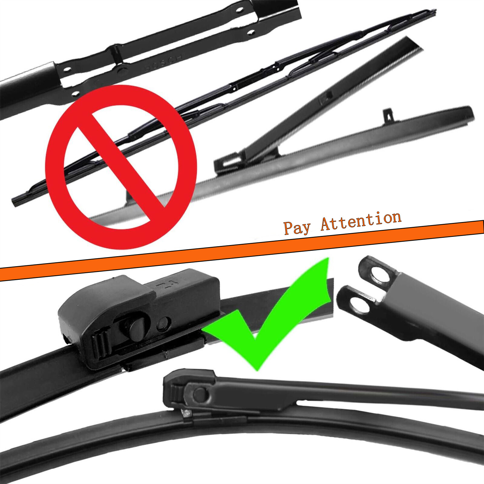 Wiper Blades For BMW 5 Series E39 525i 528i 530i 540i M5 22" & 26" OEM ...