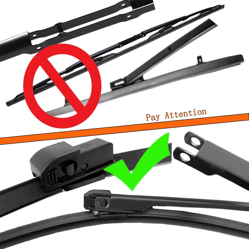 Limpiaparabrisas sin hueso para BMW E39 525i 528i 530i 540i M5 calidad OEM Foto 4 de 4