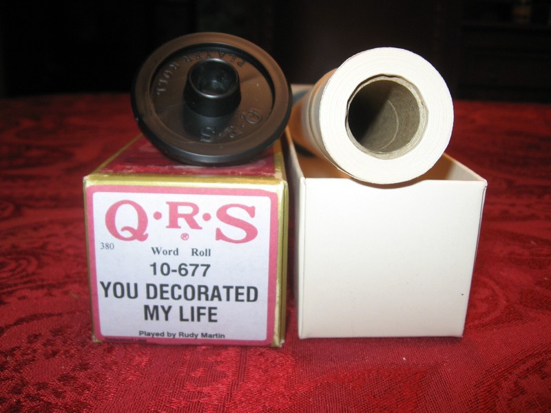 You Decorated My Life (Kenny Rogers) - QRS Piano Roll #10-677: Hear It Play!
