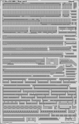 Eduard Accessories 17033 - 1:700 Uss Wasp Lhd-1 For Hobby Boss - Ätzsatz
