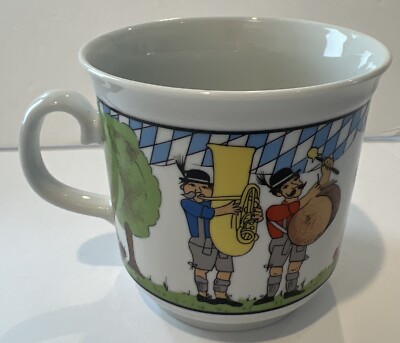 VGC Grun Tal Haferl by Schumann Porzellan Germany Coffee/Tea Mug Cup