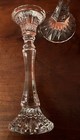 Mikasa "Rochester" Lead Crystal 11 3/4" Tall Pillar Or Taper Candle Holders Set — photo 6
